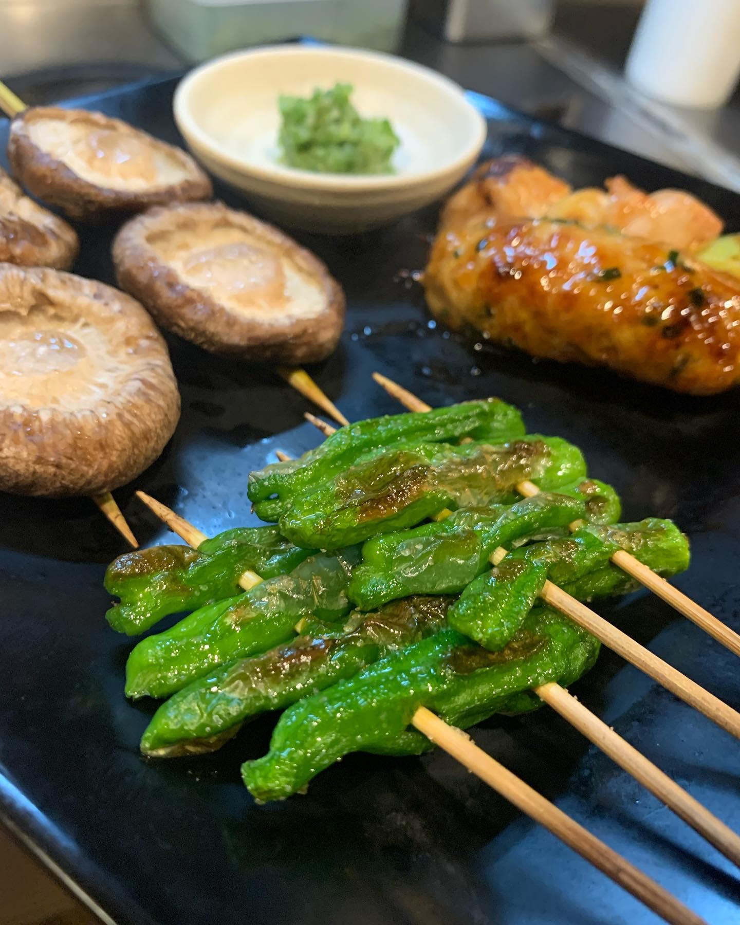 【青山×大衆居酒屋】季節の野菜串に、ししとう追加