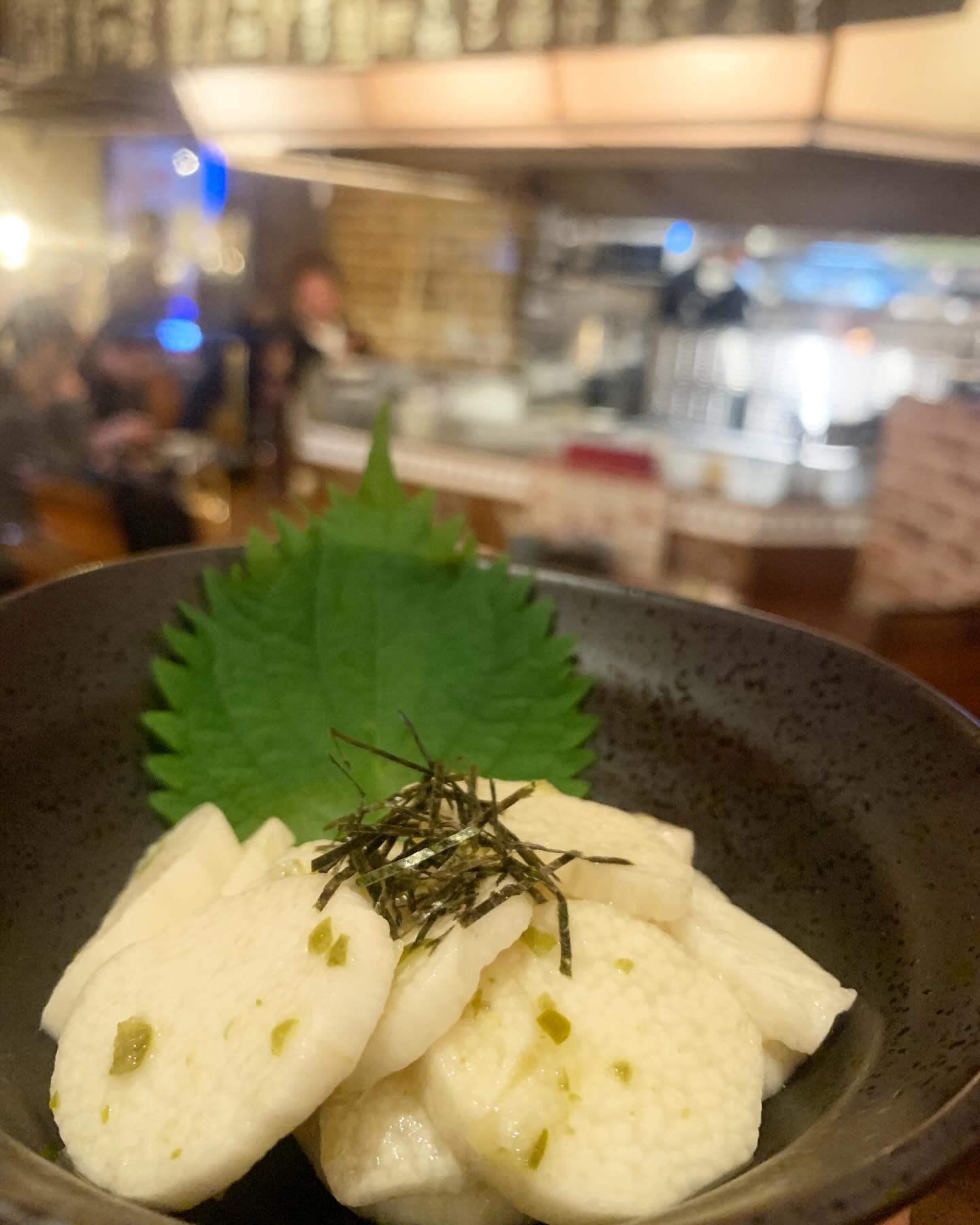 【青山×忘年会】山芋の柚子胡椒漬け