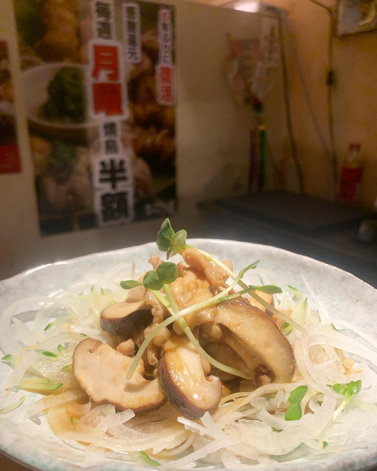 【青山×焼き鳥】新メニューの『せせりジンジャーソース』