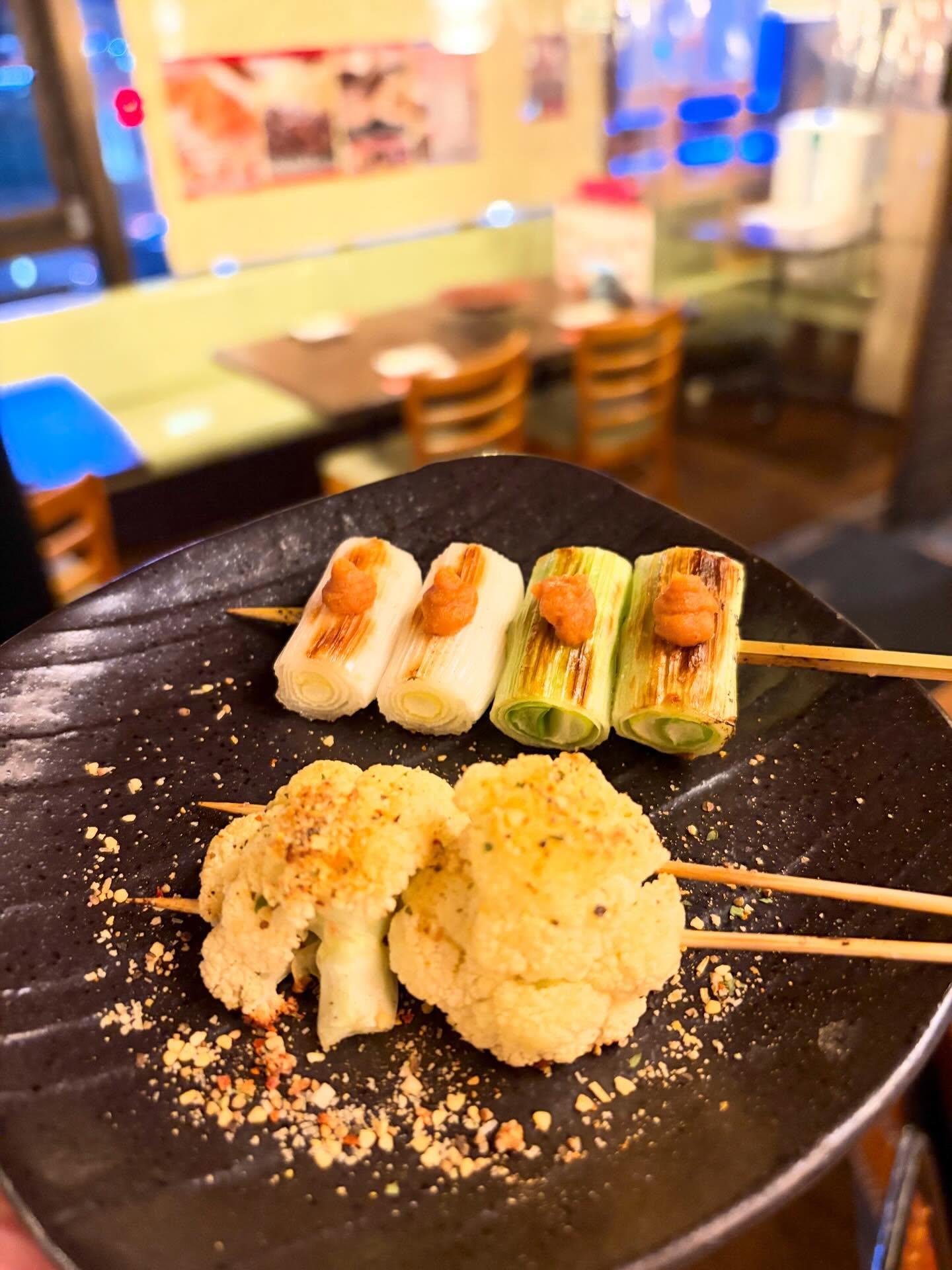 【青山×焼き鳥、野菜串】青山の居酒屋で焼き鳥なら！本日の一皿【季節の野菜串】